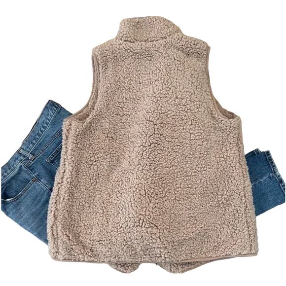 NWT Francesca's Harper Heritage Rose Pink Wubby Open Cardigan Vest - Picture 2 of 10